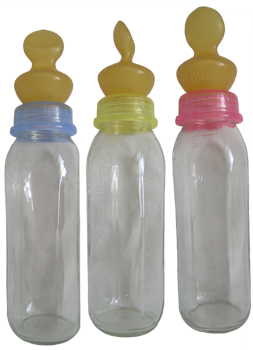 Glass Nursing Bottles