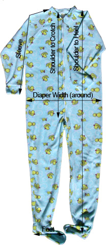 Blue Duckie Jammie